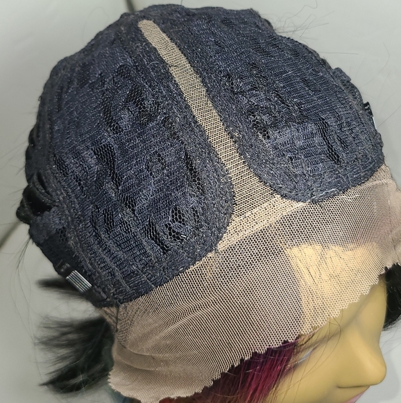 Spring Super Sale $25 layered volume lace front bob middle part - Picture 3 of 3